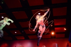 Closeup of Suspended Wonder Woman Feature