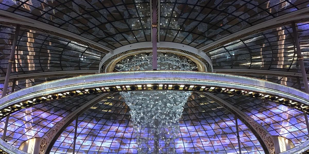 Dome Ceiling Refurbishment Work at Galaxy Macau Completed!